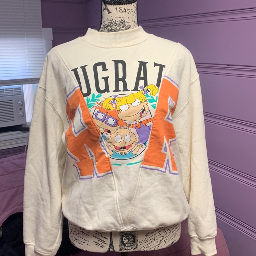 Nickelodeon Women’s Rugrats Crewneck Sweater